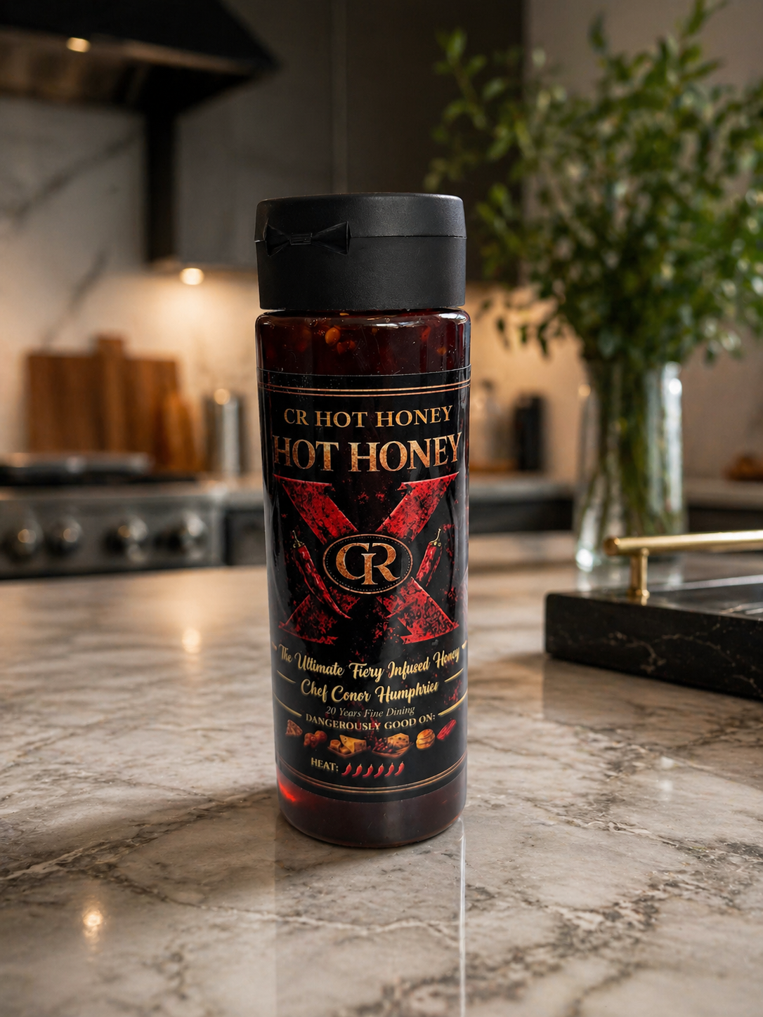 CR Hot Honey X bottle